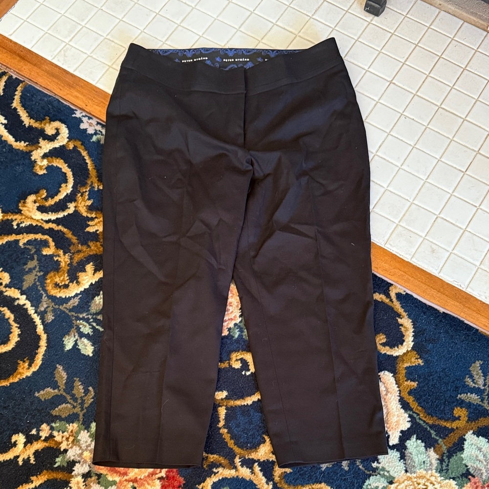 Peter Nygard Black‎ capris- worn once